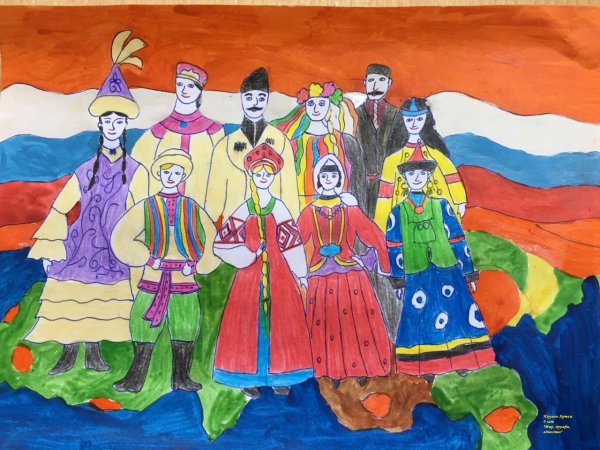 День народного единства рисунки