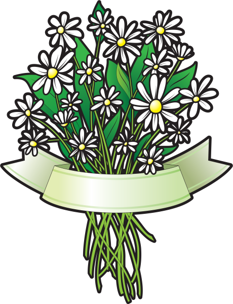 Букет полевых цветов рисунок