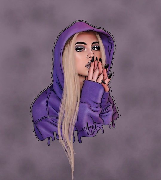 Юля гаврилина портрет карандашом