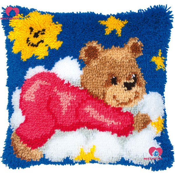 Вышивка ковровая техника