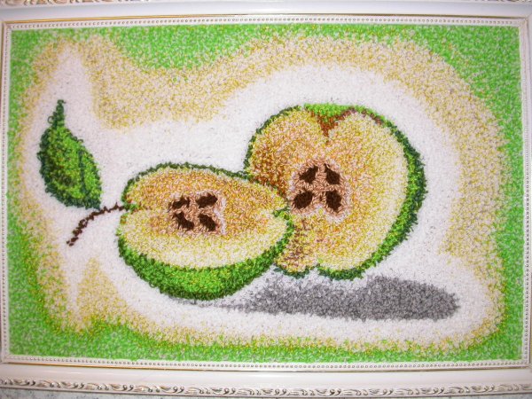 Ковровая техника вышивания для начинающих