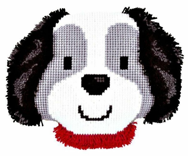 Ковровая вышивка собака