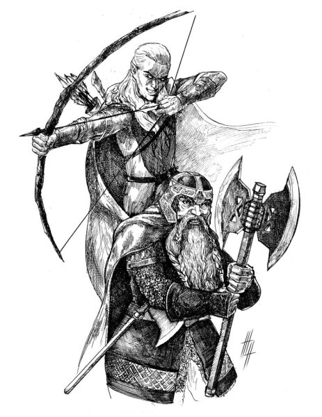 Гимли Средиземье