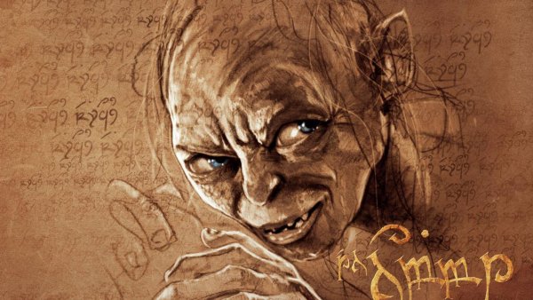 Голлум из Властелина колец арт