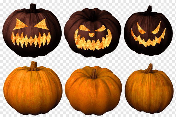 Тыква с глазками