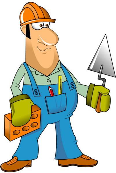 Строитель мультяшный