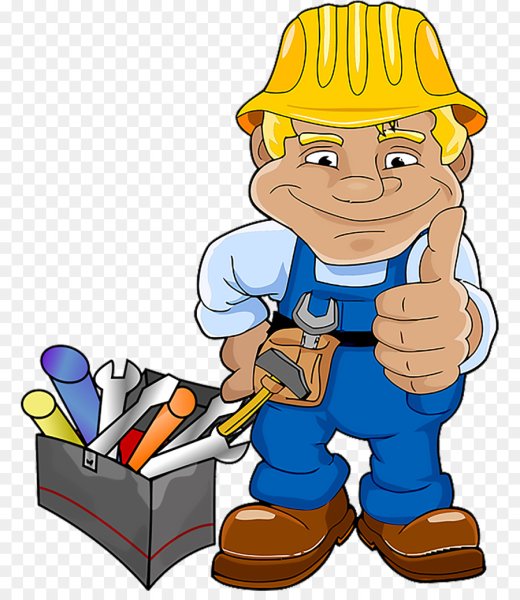 Мультяшные строители