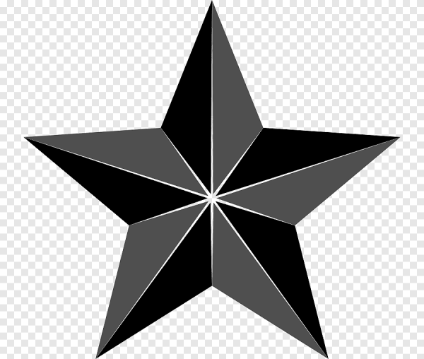 Четырехконечная звезда svg