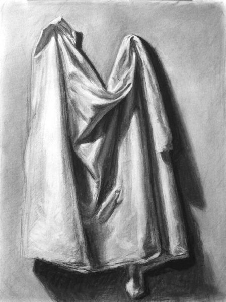Зарисовки драпировок