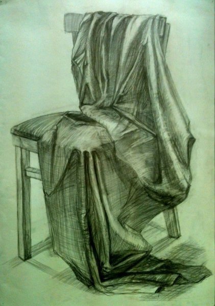 Драпировка Академический рисунок