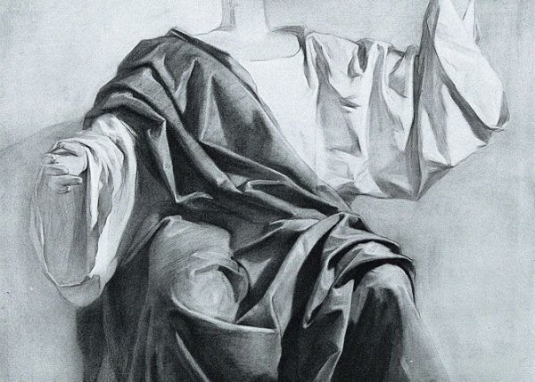 Рисование драпировки