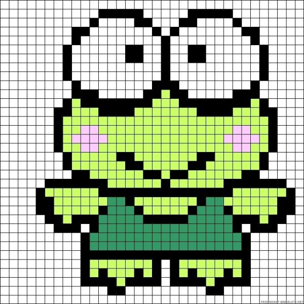 Рисунки по клеточкам прикольные