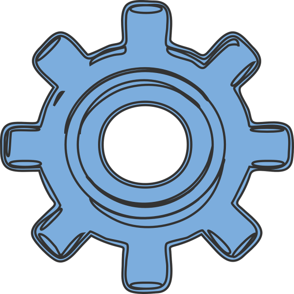 Шестерня нарисованная