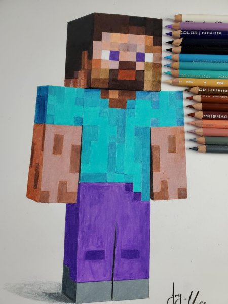 Нарисовать Стива