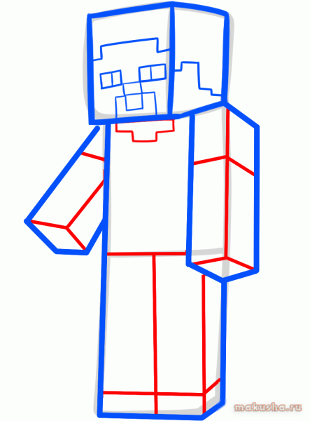 Рисунки майнкрафт для срисовки