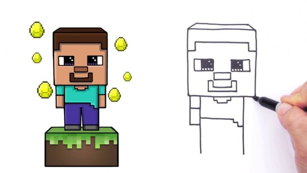 Рисунки по майнкрафту