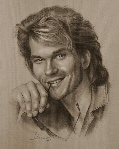 Джонни Депп портрет