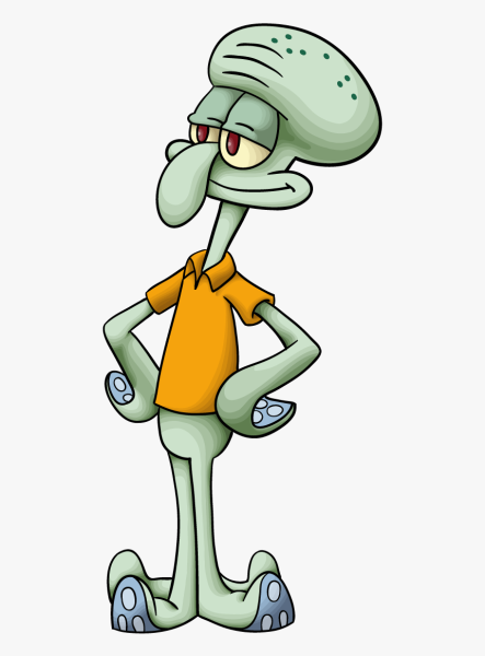 Спанч Боб герои Сквидвард