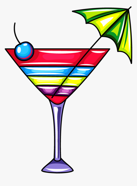 Коктейль мультяшный