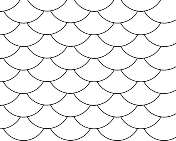 Черепица узор