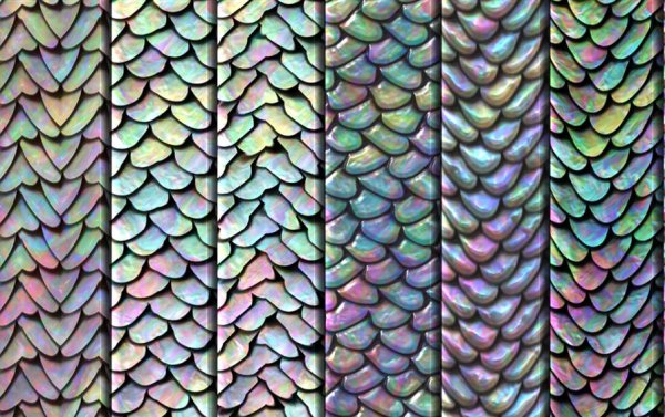 Рыбья чешуя Фло