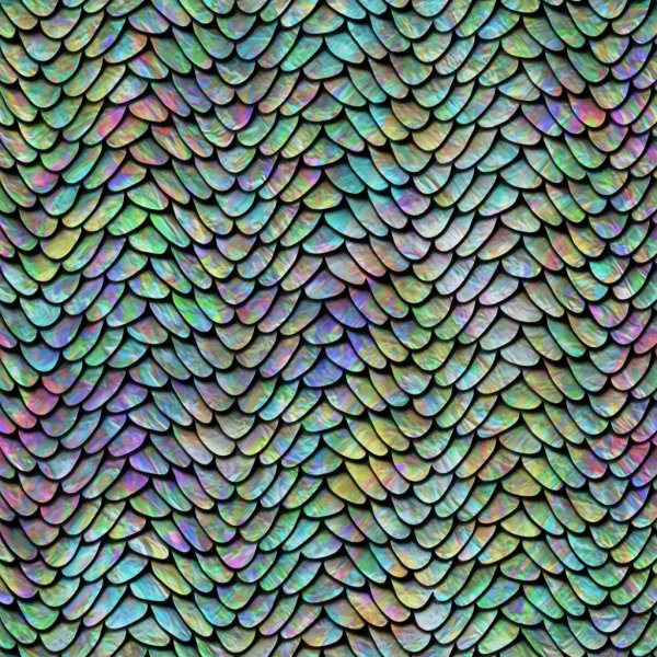 Паттерн рыбья чешуя