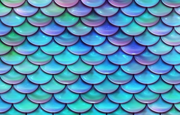 Разноцветная чешуя