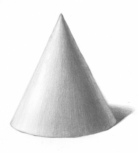 Объемные фигуры конус