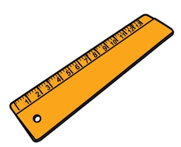 Линейка мультяшная