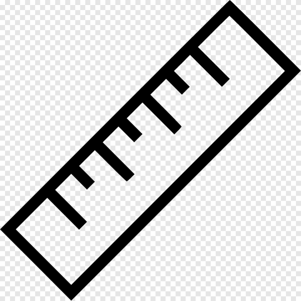 Линейка нарисованная