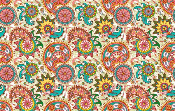 Восточный орнамент вектор паттерн