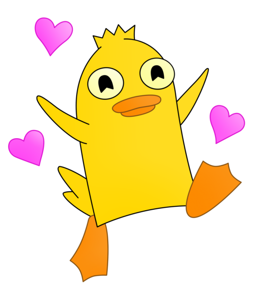 Уточка лалафанфан раскраска