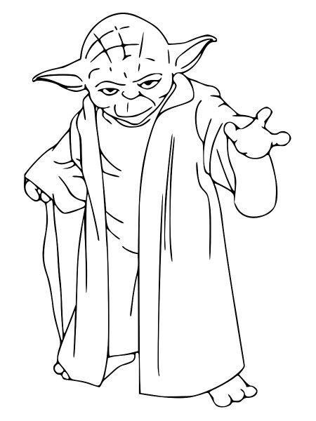 Магистр йода мультяшный
