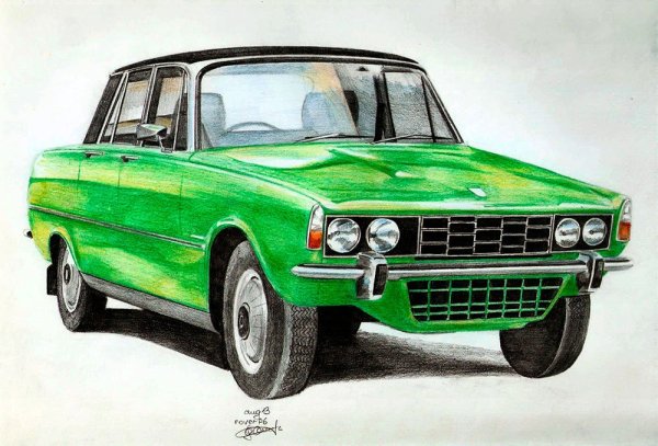 Машина рисунок