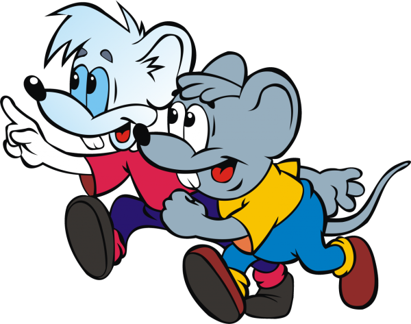 Кот Леопольд карандашом