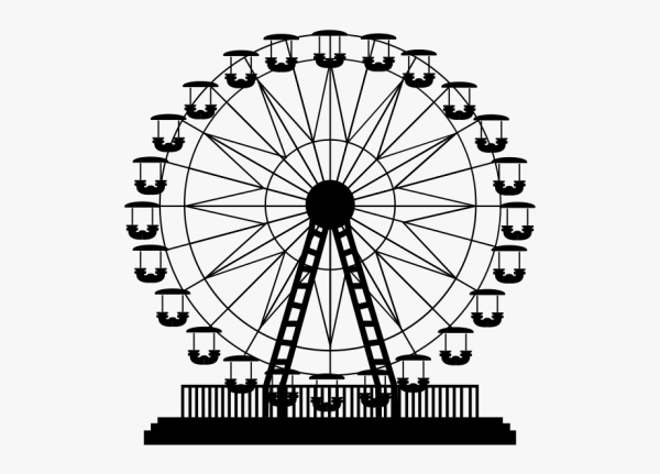 Колесо обозрения скетч