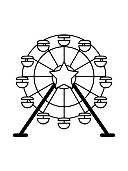 Колесо обозрения для детей