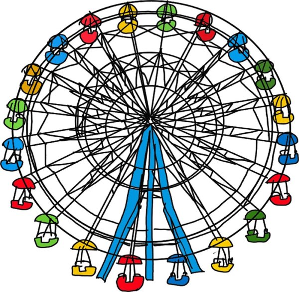Карусель колесо обозрения