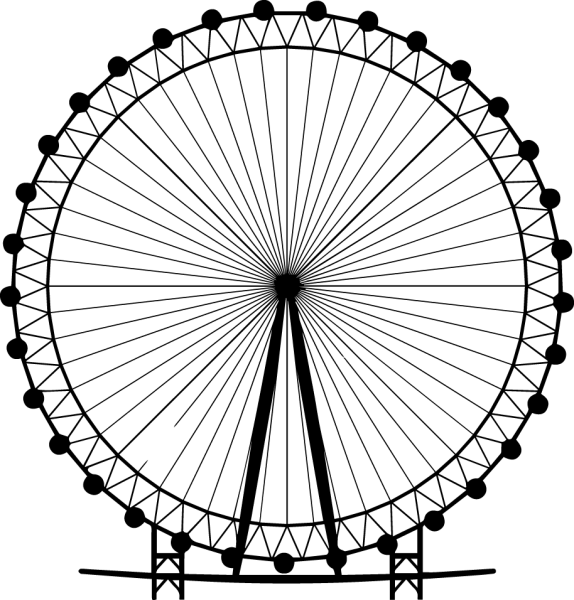 Колесо обозрения для детей