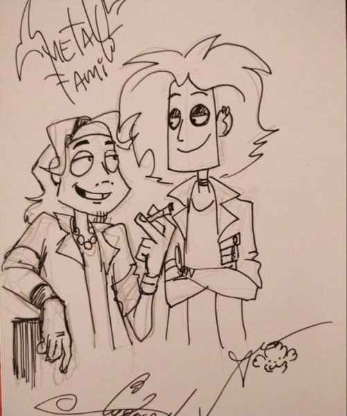 Metal Family скетчи