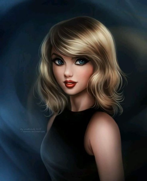 Taylor Swift портрет artistic