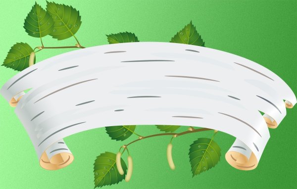 Летний пейзаж гуашью