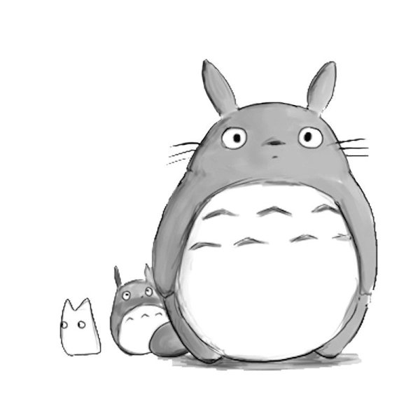 Мой сосед Тоторо для срисовки