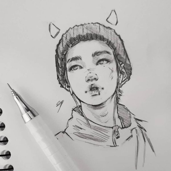 Хёнджин Stray Kids Art