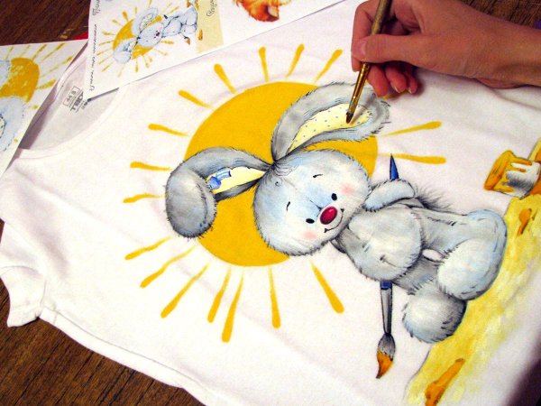 Роспись футболок