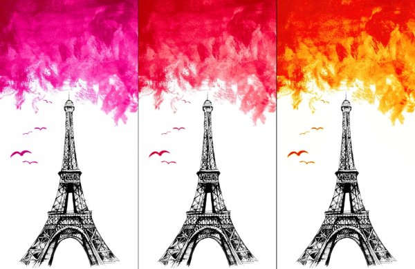 Эйфелева башня простая