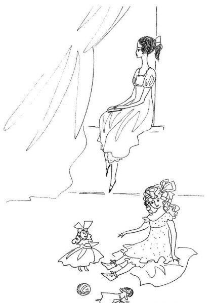 Евгений Онегин иллюстрации Нади Рушевой