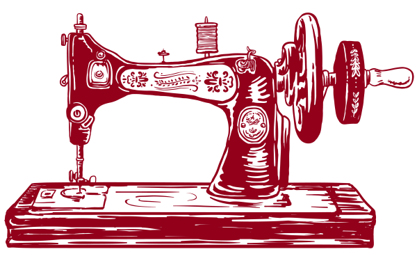 Швейная машинка Зингер рисунок