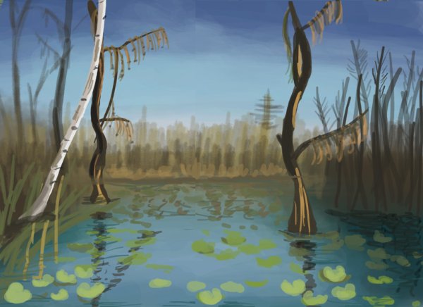 Болото для детей