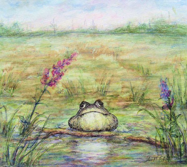 Рисование болото